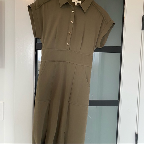 Army green dress - Picture 5 of 9